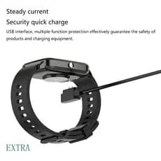 Carregamento Carga Magnética EXT Para IP68 Smartwatch Carregador Energia USB 2 Pinos