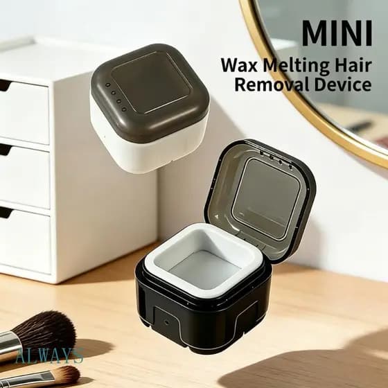 ALW Pequena Máquina Derretimento Cera Para Remoção Precisa Do Cabelo Aquecimento Rápido Aquecedor Adequado Ro