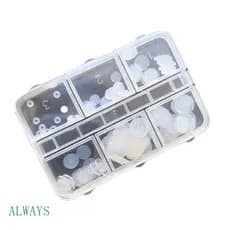 ALW 120 Unidades Almofada Joias Piercing Prático Macia Disco Cura Silicone