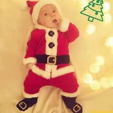 Aposta Bebê Recém-Nascido Natal Papai Noel Trajes 4 Pçs Casaco Lã Topos Calças Chapéu Sapatos Conjunto Da Criança Cri