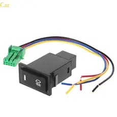 Carro Automóvel Reequipamento Interruptor Da Lâmpada Nevoeiro Auto Travamento Substituição Do Botão Luz