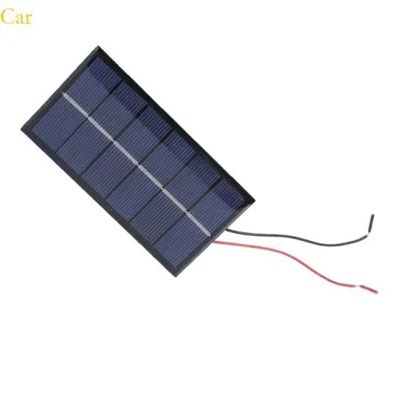 Painel Solar Epóxi Para Carro, Placa Polissilício 3 0V 220MA, Fio, Gotejamento, Acessórios Energia,