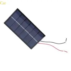 Painel Solar Epóxi Para Carro, Placa Polissilício 3 0V 220MA, Fio, Gotejamento, Acessórios Energia,