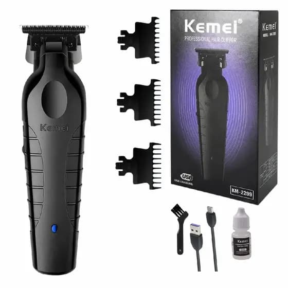 Máquina De Acabamento Kemei 2299 Precisão Em Acabamento