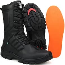 Bota Coturno Militar Tatik Sapatofranca preto