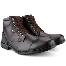 Bota Coturno Masculino Cano Médio - Way Boots
