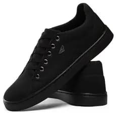 Sapatênis Casual Masculino Sapatofranca Preto
