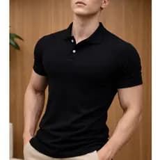 Camisa Polo Básica Caimento Slim Feita em Piquet