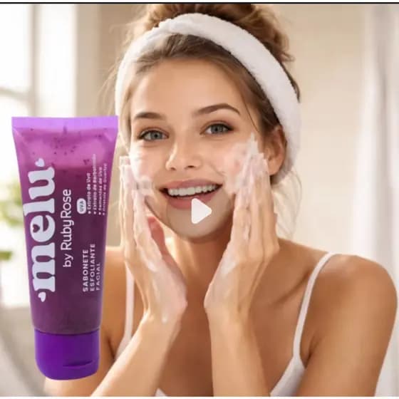 Sabonete Facial Melu by Ruby Rose 100ml - Uva