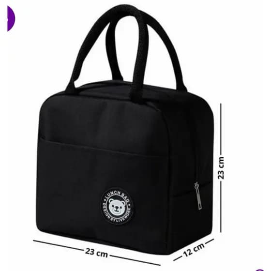 Bolsa Térmica Portátil Marmita Viagem Necessaire Lancheira Térmica Com Isolamento Térmico