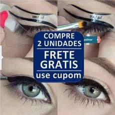 Kit Molde Delineador Gatinho Sombra 2 Peças Original