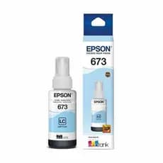 Epson Refil Garrafa Para Ecotank Ciano Claro T673520AL Original Lacrado T673 673 L800 / L805 / L850