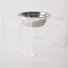 Comedouro Elevado Individual Gato Cachorro Pet Pequeno Porte
