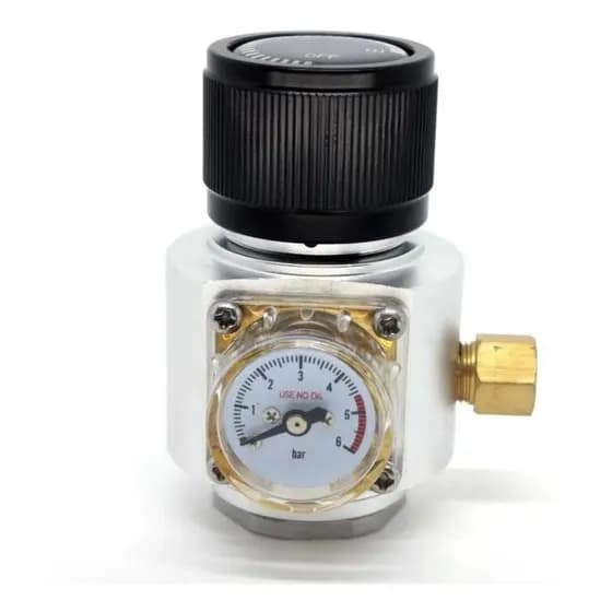 Mini reguladora Profissional de Co2 rosca Sodastream 6ACME