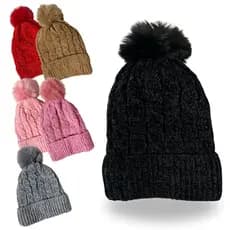 Touca Feminino Inverno Gorro Feminino Com Forro