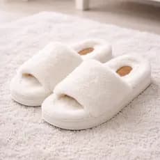 Pantufa Feminina Chinelo de Pelúcia Macio Leve Quente Pantufa Adulto Inverno