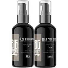 Óleo Para Barba Big Barber 60ml Caixa Com 2 Unidades