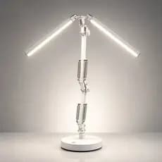 Luminaria De Mesa Articulada Potente Para Escritorio Estudio Regulável Luz Led Para Leitura Com Base
