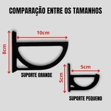 Suporte para Saco de Lixo e Rolos - DOIS TAMANHOS DISPONÍVEIS - Impressão 3D