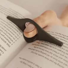 Suporte Marca Paginas | Apoio De Dedo Para Livros