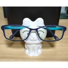 Porta Óculos Gatinho Fofo | Suporte Decorativo e Criativo para Mesa