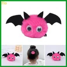 Flo Halloween Hairpin Elegante Grampo Cabelo Presilhas Para Bebês Meninas Bonito Festa Headwear
