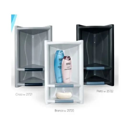 Cantoneira Organizador Porta Shampoo Porta Sabonete