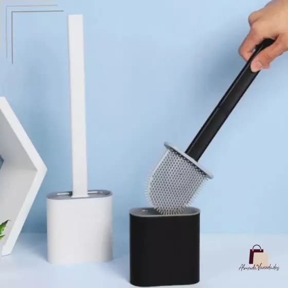Escova Sanitária de Silicone, Escova Quadrada Para Vaso Sanitário