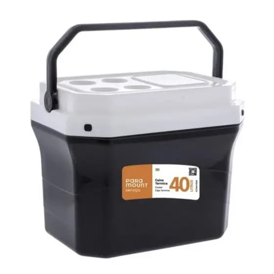 Caixa Térmica Cooler com Alça 40 Litros Pesca Praia Camping