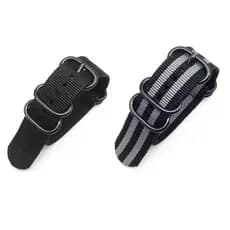 Kit Pulseira 20mm Nylon Nato Zulu Action Compatível Smartwatch Relógio Inteligente Digital Analógico