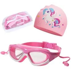 Kit Óculos Natação Piscina Infantil Crianças Hero Band H1 - Tibumm