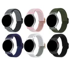 Kit E Pulseiras Relógio 18mm 20mm 22mm Nylon Revenda Atacado Poolsy