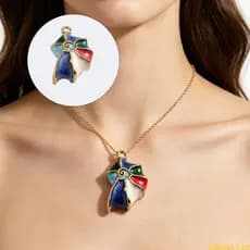 Dai Pingente Aço Inoxidável Chaveiro Forma Concha Decorativo Artesanato Acessórios À Corrosão
