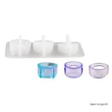 Molde Silicone 3 Anéis Joias Resina Imp Para Criações