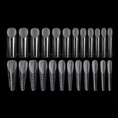 Duals Form Forma Extensão Unhas Gel Transparente Molde Tampa Inteira