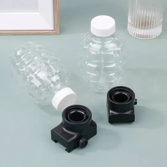 [BI] Garrafa De Pinho Para Bolas De Gel , Caixa De Armazenamento De Contas De Bola De Água , Bule Ao Redor Da Cintura Re