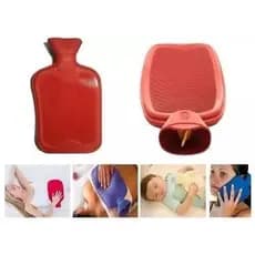 Bolsa Termica Compressa Água Quente Dor Colica 250ml Borracha