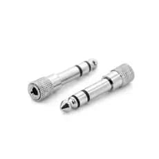 Plug Adaptador P2 Femea X P10 Macho Stereo Metal Blindado