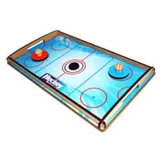 Jogo De Aero Hockey Brinquedo Em Mdf Infantil Air Game