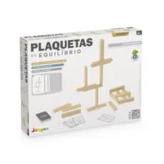 Plaquetas Desafio – Junges Brinquedo em Mdf Educativo de Empilhar