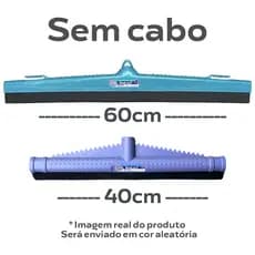 2 Rodo de 60cm Grande + Rodo de 40cm padrão Sem Cabo Reforçado Duplo Em Eva Top