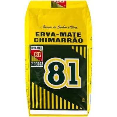 Erva Mate 81 Moída Grossa 1kg para Chimarrão