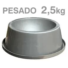 Comedouro Pesado 850ml com Concreto 2,5kg - M - Pote Ração Cachorro