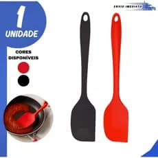 Espátula de Silicone Abaulada 20 cm e 30 cm Coloridas Original Line Premium
