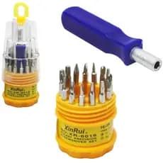 Kit 16 Chaves Gerais De Precisão Chaves Ferramentas Torx Manuntenção Ideal Para Parafusos Pequenos