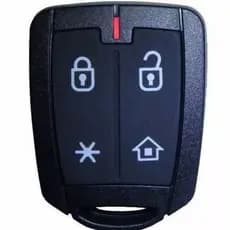 Capa Carcaça Controle Alarme Positron Px42 4 Botões Carro