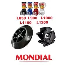 Arraste do Copo e Motor Liquidificador Mondial Turbo L850 conserto de liquidificador