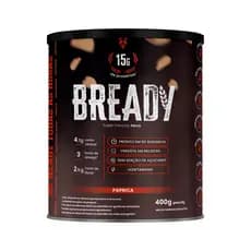 Pão Proteíco Sem glúten sabor Páprica 400g Bready