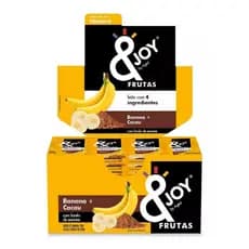 Barra &Joy Fruta Banana + Cacau 12x25g