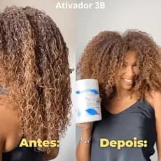 Creme de Pentear Mega Nutritivo Ativador de Cachos Profissional 1kg Curvatura 3B –  Antifrizz
